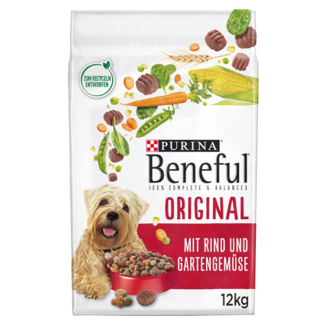 PURINA BENEFUL Original hovězí se zeleninou 2 × 12 kg