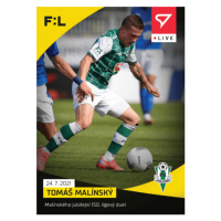 Fotbalové karty Fortuna Liga 2021-22 - L-001 Tomáš Malínský