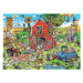 Cobble Hill Puzzle DoodleTown: Šílená farma, 1000 dílků