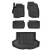 Set 3D gumové rohože Mitsubishi Lancer 8 Hb 2007-2016 g bs