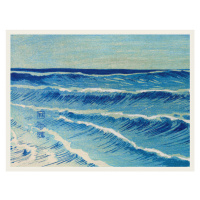 Obrazová reprodukce Great Ocean Wave No.4 - Uehara Konen, 40 × 30 cm