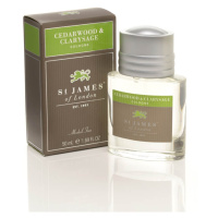 St James of London Cedarwood & Clarysage kolínská voda pánská 50 ml