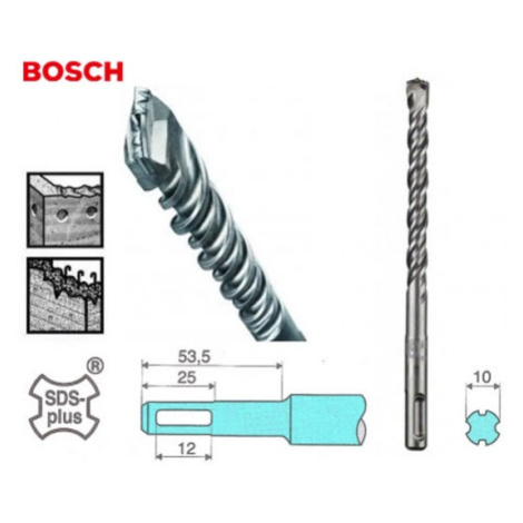 Vrták do kladiv SDS-plus-5 - 10 x 50 x 115 mm