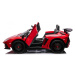 mamido  Dětské elektrické autíčko Lamborghini Aventador SV červené