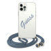 Guess GUHCP12MCRTVSBL iPhone 12/12 Pro 6,1 modrá/blue hardcase Script