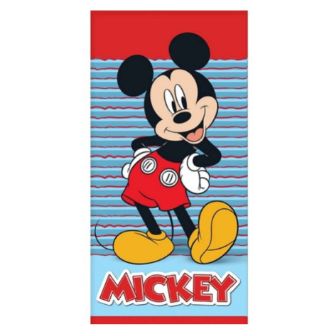 Carbotex Dětská osuška Mickey Mouse Vždy s úsměvem