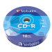 Verbatim CD-R, 43725, Extra Protection, 10-pack, 700MB, 52x, 80min., 12cm, bez možnosti potisku,