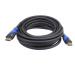 PREMIUMCORD Kabel HDMI - Ultra HDTV, 3m (Color, zlacené konektory)