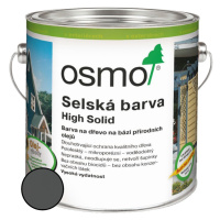 Nátěr venkovní Osmo 2704 Selská barva kamenně šedá 2,5 l