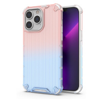 Ombre Protect pouzdro pro iPhone 14 Pro pancéřové pouzdro růžové a modré