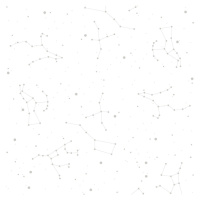 Dekornik Tapeta hvězdná obloha šedá 280x50cm
