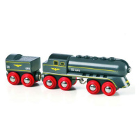 Brio 33697 Rychlý šedý vlak s vagonem