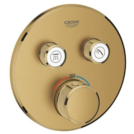 Grohe Grohtherm SmartControl sprchová a vanová baterie bez podomítkového tělesa kartáčovaný cool
