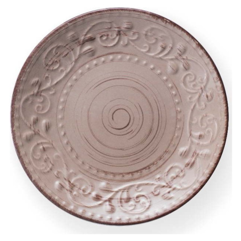 Hnědý dezertní talíř z kameniny ø 21 cm Serendipity – Brandani