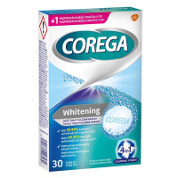 COREGA Whitening Antibakteriální čistící tablety 30 ks