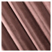 Dekorační velvet závěs s řasící páskou VILA tmavě růžová 140x270 cm (cena za 1 kus) MyBestHome