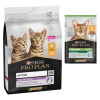 Purina Pro Plan granule 3 kg + Pro Plan kapsičky 6 x 85 g zdarma! - Original Kitten Chicken 3 kg