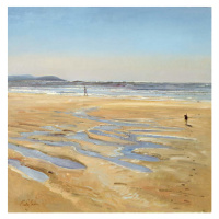 Obrazová reprodukce Beach Strollers, Timothy Easton, 40 × 40 cm