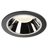 SLV BIG WHITE NUMINOS DL XL vnitřní LED zápustné stropní svítidlo černá/chrom 4000 K 20° 1004035