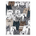 Dywany Łuszczów Dětský kusový koberec Fun Gatti Cats multi - 120x170 cm