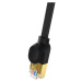 Baseus Cat 7 Gigabit Ethernet RJ45 kabel 1m černý