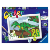 Ravensburger CreArt - Toulající se dinosaurus