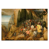 Obrazová reprodukce Conversion of St. Paul, 1567, Pieter the Elder Bruegel, 40 × 26.7 cm