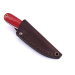 Brisa Necker 70 Flat Red Micarta Leather
