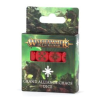 Warhammer AoS - Kostky: Grand Alliance Chaos (16x kusů)