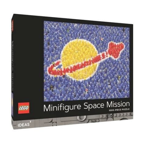 Chronicle Books Puzzle LEGO® Minifigurka vesmírná mise 1000 dílků