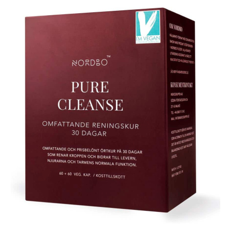 Nordbo Pure Cleanse – Detox 120 kapslí