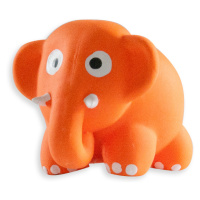 Akinu hračka pro psa latex slon oranžový 7cm