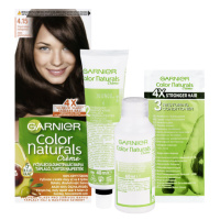 Garnier Color Naturals permanentní barva na vlasy 4.15 tmavá ledová mahagonová, 60+40+12ml