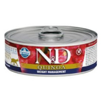 N&d Cat Quinoa Adult Weight Mnmgmt Lamb & Brocolli 80g