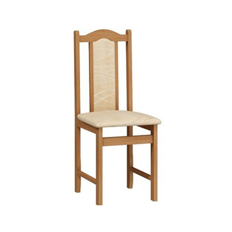 Nejlevněšjí nábytek - Jídelní židle Ambunti, potah monaco, olše