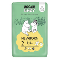 Moomin Baby 2 Newborn 3–6 kg eko pleny 56 ks