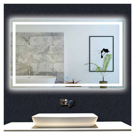 Stacato Koupelnové zrcadlo s led osvětlením 90 x 65 cm