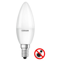 LED žárovka LED E14 B35 4,9W = 40W 470lm 4000K Neutrální 200° OSRAM Antibakteriální