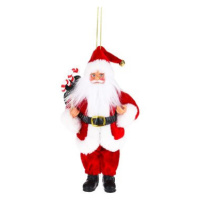 LAALU Santa k zavěšení s cukrovými hůlkami 20 cm