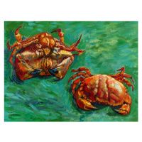 Obrazová reprodukce Two Crabs, Vincent van Gogh, 40 × 30 cm