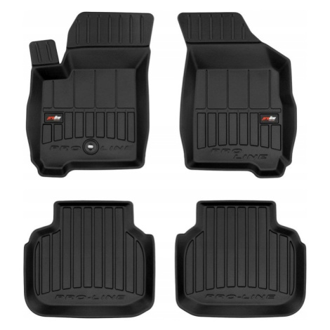 Koberce Stěrače Gumové Fiat Freemont 2011-2015 Koryta 3D Frogum