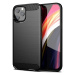 Pouzdro silikon Apple iPhone 14 Forcell Carbon Pro s výztuhou černé