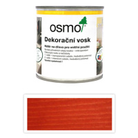 OSMO Dekorační vosk intenzivní odstíny 0,375l Červená 3104