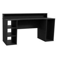 Nejlevnější nábytek Herní stůl Rolwal typ 1, černý mat
