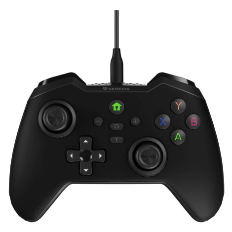 Drátový gamepad Genesis MANGAN 300, pro PC/Switch/Mobil, černý