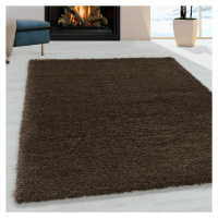 Kusový koberec Fluffy Shaggy 3500 brown 200x290 cm