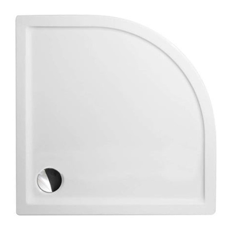 Roth Flat Round sprchová vanička čtvrtkruhová 80x80 cm akrylát 8 000 115