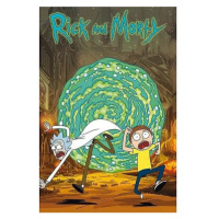 Plakát Rick and Morty - Portal