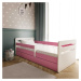 Kocot kids Dětská postel Tomi růžová, varianta