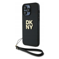 Dkny DKHCP14XPBSWSK iPhone 14 Pro Max 6,7 černo/černé pevné pouzdro Wrist Stra